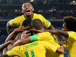 Brasil bate a Sérvia e se classifica em primeiro para as oitavas de final