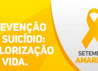 SETEMBRO AMARELO, PREVENÇÃO AO SUICÍDIO.