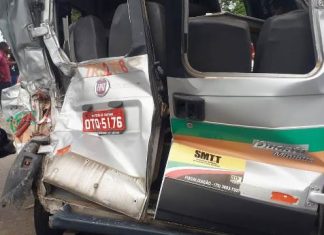 Acidente entre van e ônibus deixa cerca de 9 feridos em Feira de Santana