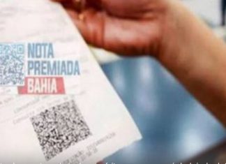 Nota Premiada Bahia fará sorteio de R$ 1 milhão em março
