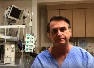 A TV, Bolsonaro diz esperar ter alta nesta semana