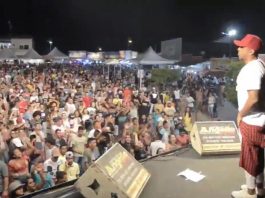 Show da La Furia Marca abertura dos Festejos de São Sebastião em Algodões