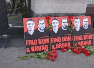 Protestos em Londres e nos EUA cobram respostas pelo desaparecimento de Dom Phillips e Bruno Pereira