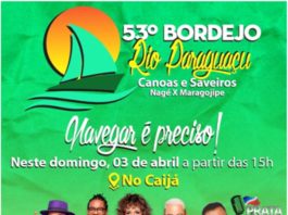 Será realizado neste domingo, (03) o maior bordejo da Bahia na cidade de Maragojipe