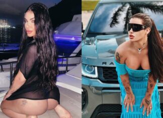 Influencer famosa presa ostentava carrão de luxo e tem filha de ídolo do futebol como inspiração; conheça