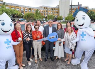 Veículos entregues pelo Governo do Estado fortalecem ações de vacinação na Bahia