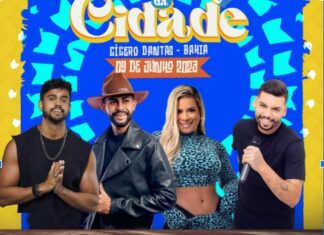 CÍCERO DANTAS COM MOTIVOS DE SOBRA PRA FESTEJAR, VEJAM A PROGRAMAÇÃO