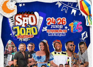 DIVULGADAS ATRAÇÕES DO SÃO JOÃO 2023 EM PARATINGA. CONFIRA!