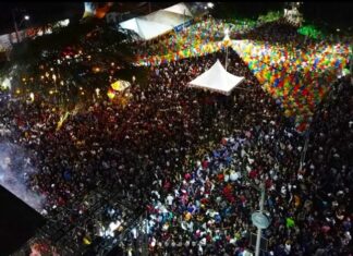 ARRAIÁ DE DUBAI EM BAIANÓPOLIS REGISTRA GRANDE PÚBLICO