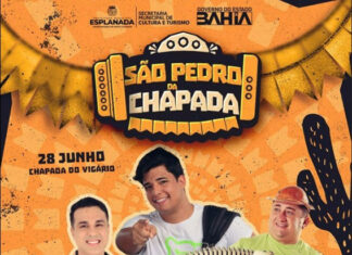 PREFEITURA DE ESPLANADA CONFIRMA A REALIZAÇÃO DO SÃO PEDRO DA CHAPADA!