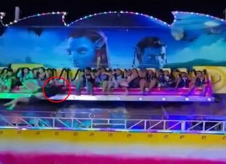 VÍDEO: Brinquedo em parque de diversões faz adolescente sofrer grave acidente