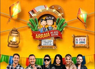 CONFIRA AS ATRAÇÕES DO ARRAIÁ DO ALTO ALEGRE