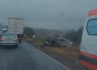 Três pessoas de uma mesma família morrem em acidente na BR 116 Norte