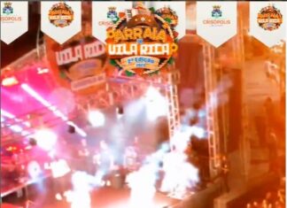 ARRAIÁ DA VILA RICA ENCERRA SEUS FESTEJOS