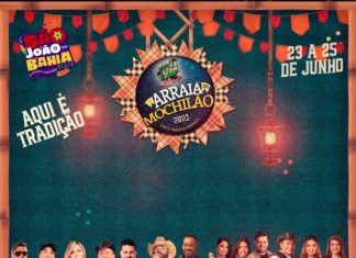 PREFEITURA DE IAÇU DIVULGA AS ATRAÇÕES DO ARRAIÁ DO MOCHILÃO