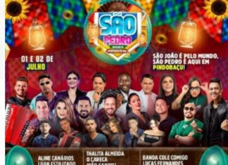 CONFIRA A PROGRAMAÇÃO DO SÃO PEDRO 2023 PINDOBAÇU