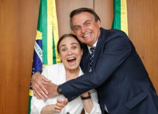 Regina Duarte posta fake news pró Bolsonaro contra Nando Reis no Instagram