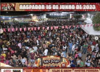 RIBEIRA DO AMPARO, E POVOADO DE RASPADOR ENCERRA O SÃO JOÃO ANTECIPADO COM CHAVE DE OURO