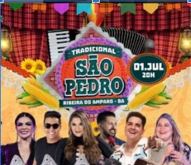 LIBERADA A PROGRAMAÇÃO DO SÃO PEDRO DE RIBEIRA DO AMPARO 2023