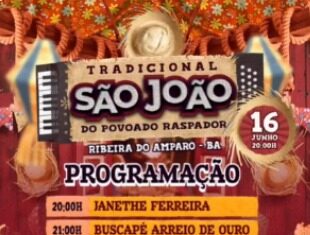 SÃO JOÃO ANTECIPADO DE RIBEIRA DO AMPARO