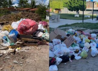 Vereador de São Sebastião do Passé denuncia descaso com coleta de lixo na cidade