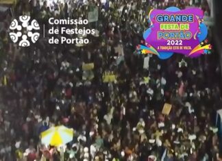 GRANDE FESTA DE PORTÃO EM LAURO DE FREITAS CHEGA AO FIM APÓS 3 DIAS