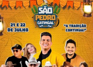 CONFIRMADA GRADE DE ATRAÇÕES DO SÃO PEDRO DE CATINGAL 2023 EM MANOEL VITORINO