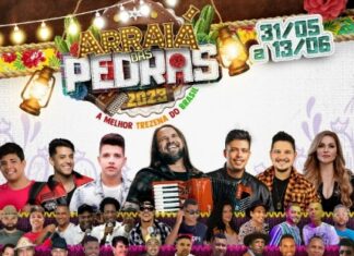 PROGRAMAÇÃO ARRAIÁ DAS PEDRAS