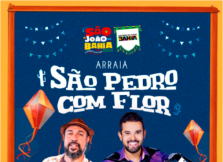 Marquinhos Café e a Banda A Kaantiga levaram o melhordo forró tradicional para o São Pedro com Flor, em Lauro de Freitas