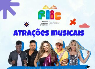 São Felipe vibra com literatura, cultura e shows na FLIC