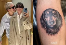 João Guilherme faz tatuagem de cachorro adotado com Bruna Marquezine, sua ex-namorada