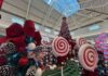 Decoração de Natal do Boulevard Shopping chama atenção de visitantes
