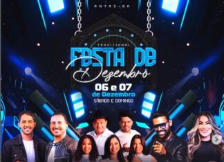 SÁBADO E DOMINGO TEM FESTA DE DEZEMBRO EM ANTAS
