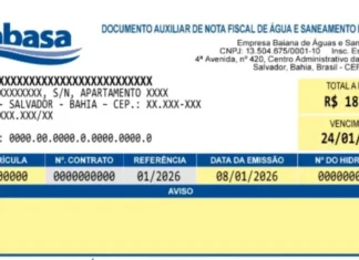 Novo modelo de conta da Embasa já está sendo entregue; entenda as mudanças