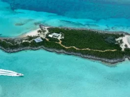 Ilha dos sonhos nas Bahamas pertence a astro de Hollywood
