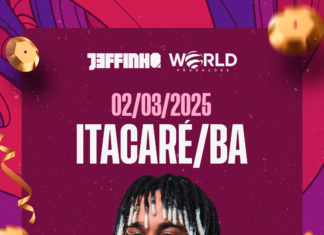 Jeffinho é destaque confirmado no Eco Folia 2025 em Itacaré