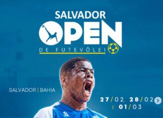 O SHOW VAI COMEÇAR: SALVADOR OPEN DE FUTEVÔLEI 2026!