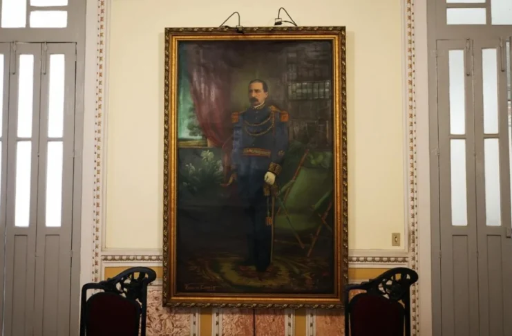 Pintura histórica de 1902 é oficialmente tombada após anúncio no centenário do Paço Municipal
