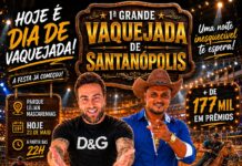 Dieguinho DB e Edilson Lima animam público na 1ª Grande Vaquejada de Santanópolis