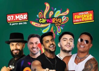 Carnapua 2026 promete agitar Nova Fátima com shows de Parangolé e grandes atrações no dia 07 de março
