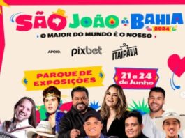 PROGRAMAÇÃO DO SÃO JOÃO 2024, PARQUE DE EXPOSIÇÃO