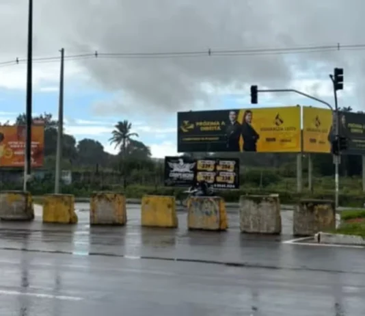Retorno será fechado temporariamente na Avenida Nóide Cerqueira
