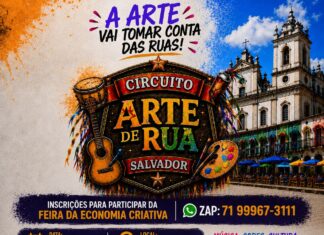 Salvador recebe Circuito Arte de Rua com música e cultura