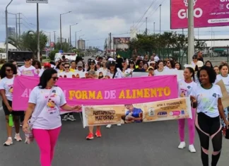 Agosto Dourado fortalece rede de apoio à amamentação em Feira de Santana; campanha começa no sábado (1º)