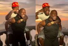 Após meme de ‘As Branquelas’, Terry Crews se encontra com Vini Jr. no Brasil