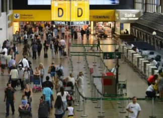 Brasil é quarto país que mais ampliou turismo internacional