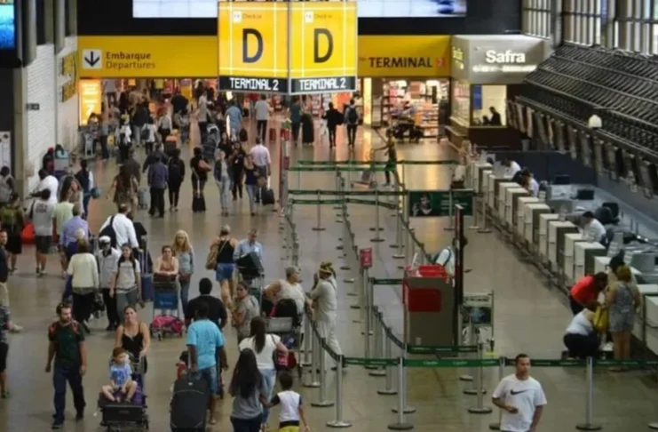 Brasil é quarto país que mais ampliou turismo internacional