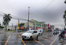 Acumulado de chuva para os próximos 3 dias pode chegar a 11mm, diz previsão