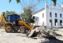 Praça histórica de Feira de Santana passa por requalificação