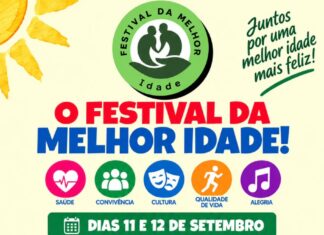 Festival reúne idosos em ações de saúde, esporte, cultura e convivência